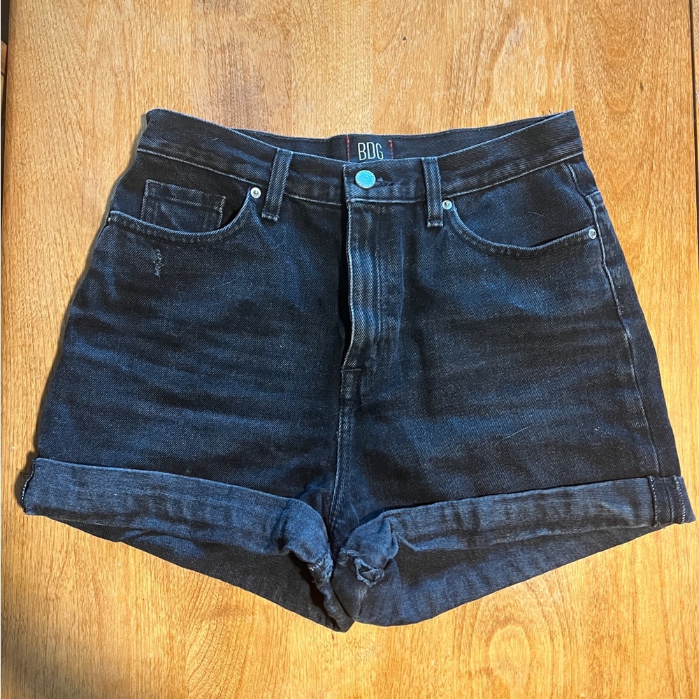 Black BDG Mom High Rise